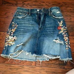 Abercrombie and Fitch Jean skirt
